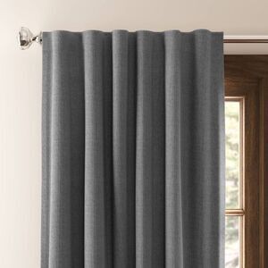 Threshold - 2pk 84"x50" Aruba Blackout Curtain Panels Charcoal Charcoal